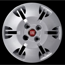 SET 4 COPRICERCHI COPPA RUOTA COPRIRUOTA BORCHIE 13" L/R FIAT PANDA 1231LR NC