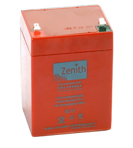 Batteria 12v agm zenith - 5a,