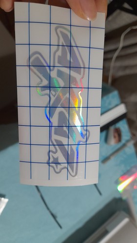 Singolo adesivo olografico - , di