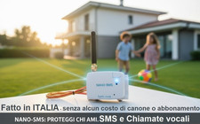 Combinatore Telefonico GSM NANOSMS per Antifurto SMS e Chiamate 3FILI UNIVERSALE