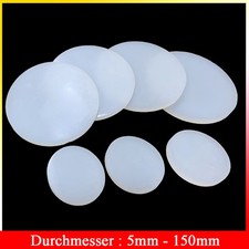 Dischi in silicone bianco