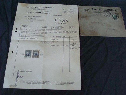 Fattura ditta laurenti - ditta,