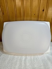 Tupperware CheeSmart Contenitore Basso Rettangolare Formaggio Smart Keeper Bianco