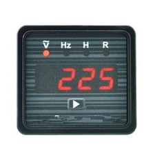  Misuratore Led Rosso 1pz V HZ