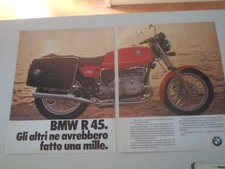 advertising Pubblicità 1981 MOTO BMW R45 R 45