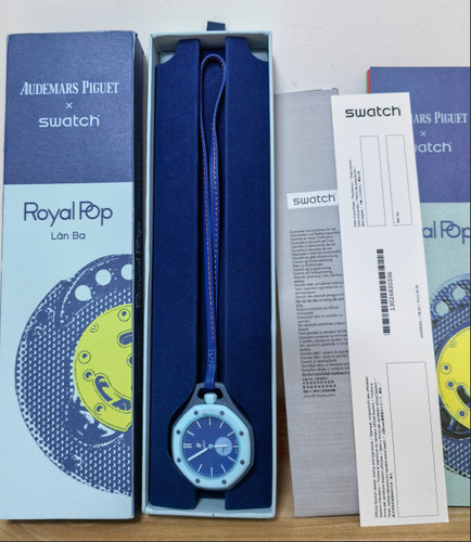 Swatch royal pop blu - swatch,