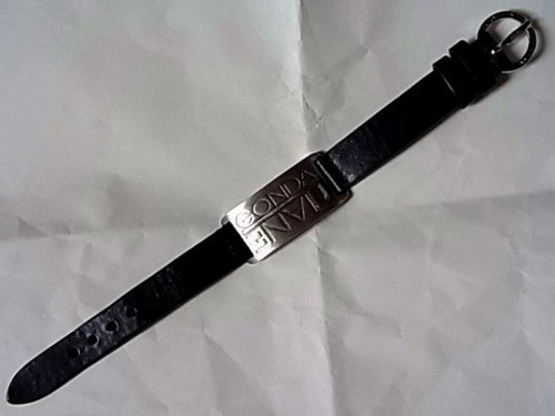 Pianegonda leather bracelet - leather,