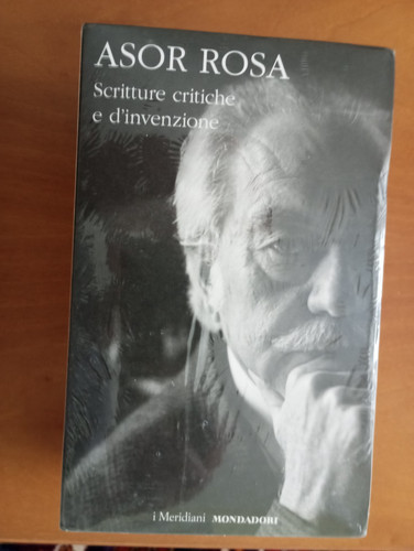 Asor rosa scritture - rosa, critiche