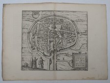 Carte ancienne - Middelburg