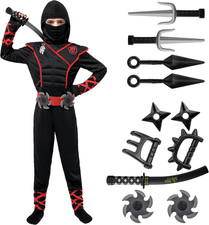 Ragazzi Ninja Costume Di Lusso