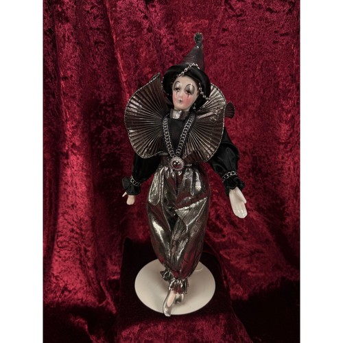 Bambola pierrot porcellana - pierrot,
