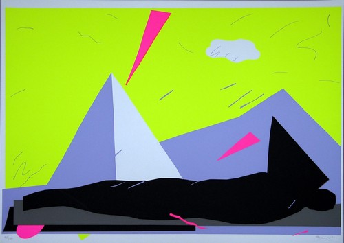 Pino deodato serigrafia cm - serigrafia,