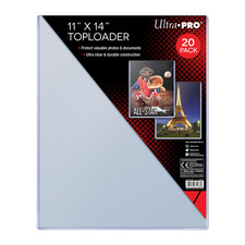 Ultra PRO 20Ct Toploader Foto Collezionismo Documento 11x14 Arte Poster Organizer