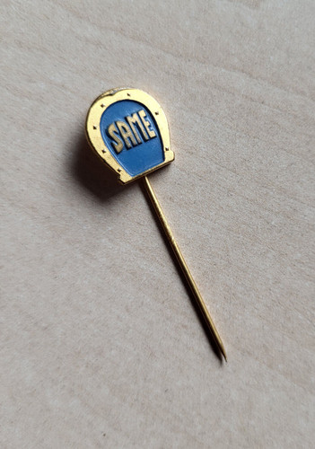 Vintage same tractor pin badge - same,