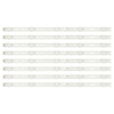 KIT/8pcs Striscia LED TV 43"