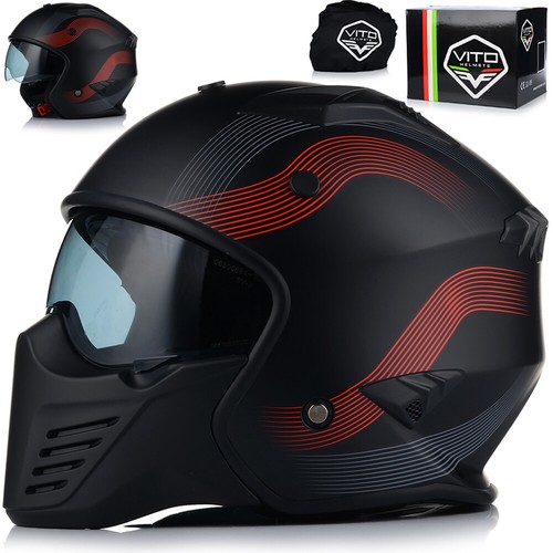 Casco jet - casco, moto