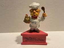 Muppets Muppet Show Schleich triangolo base figura cuoco Smörrebröd anni 80