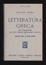MANUALE HOEPLI - LETTERATURA