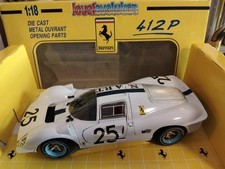 jouef Evolution 1/18 " Ferrari 412 P scud.NART LeMans 1967" in box ed.limitata 