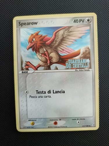 Carte pokémon spearow - pokémon, 61/100