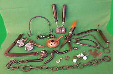 LOTTO MISTO DI VARI OGGETTI ANTICHI D'EPOCA IN FERRO BATTUTO E NON. N° 38A.