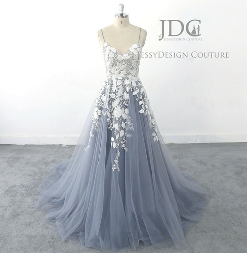 Abito sposa blu polvere - da,