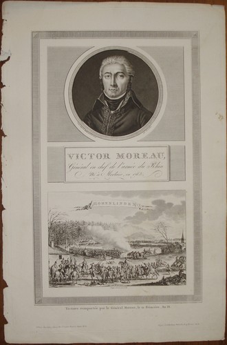 Stampa antica victor moreau - antica, moreau"