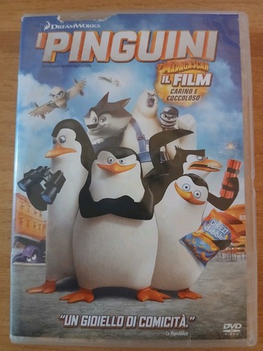 Dvd pinguini madagascar - i,