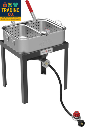 Friggitrice doppia con - friggitrice,