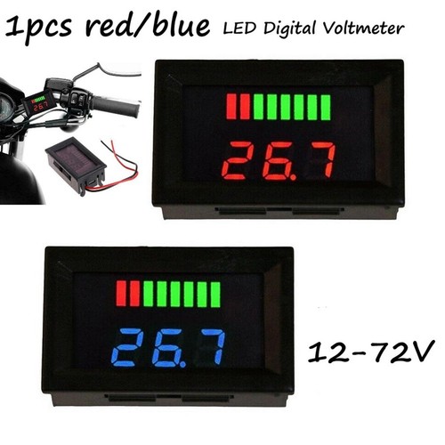 Voltmetro digitale led con - led,
