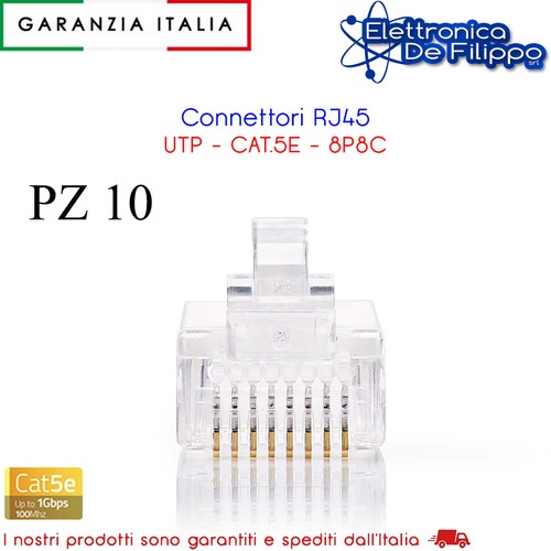 Connettori rj45 utp - rj45,