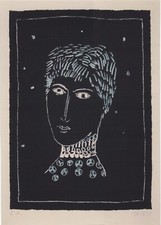 ZORAN MUSIC - "IDA", 1950  LITOGRAFIA  GRAFICA - VECCHIANTICO