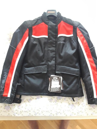 Giacca moto donna tech - giacca,