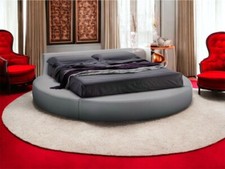 Letto effetto tondo realizzato