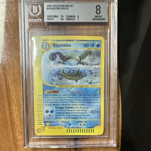 Pokémon blastoise holo 165 - pokémon,