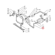 MANICOTTO FLESSIBILE RADIATORE