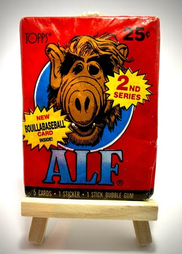 1987 genuine sealed pack topps - pack,