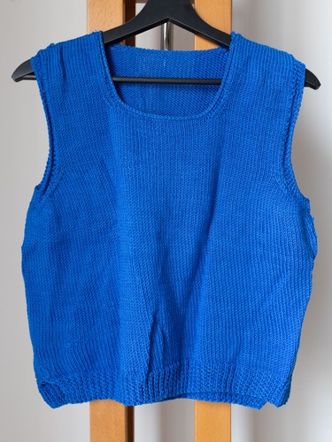 Canotta donna blu - m, senza