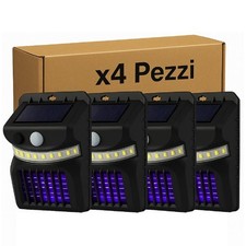4 Pezzi Lampada Solare Anti