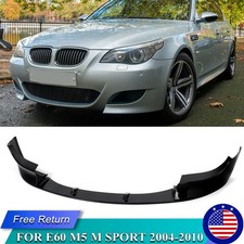 Glossy Black Front Bumper Lip