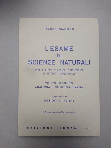 Esame scienze naturali - esame, di