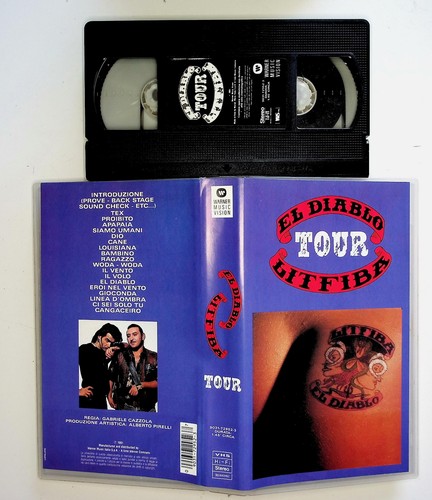 Diablo tour litfiba vhs - -,