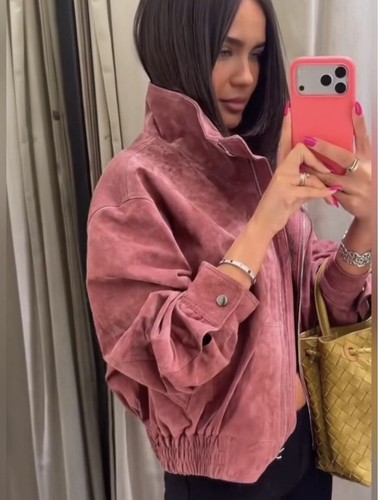 Giacca bomber zara - bomber, rosa