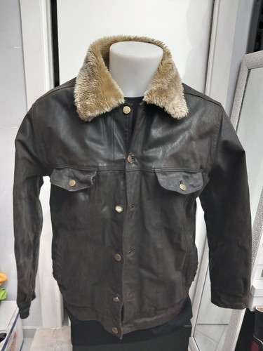 Giacca pelle usato uomo - giacca,
