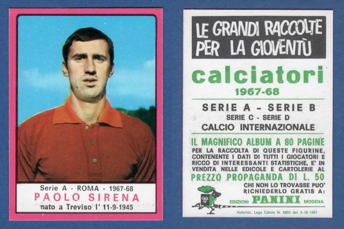 Figurina calciatori panini - calciatori,