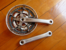 PEDIVELLA SHIMANO LX FC-M563 170mm RETRO guarnitura pedivella set 3 velocità CULT