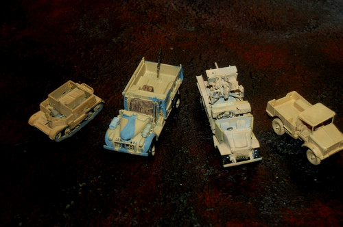 Scale british viii army - 1/72,