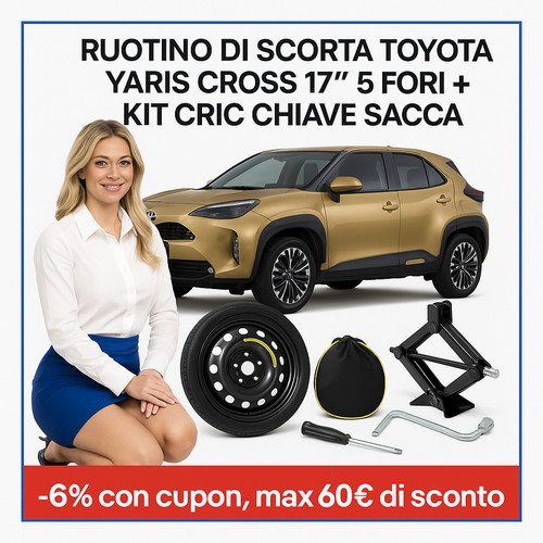 Ruotino scorta toyota - 17",