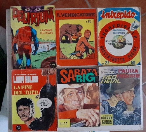 Mini lotto fumetti delirium - lotto,