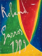 affiche Roland Garros 1989